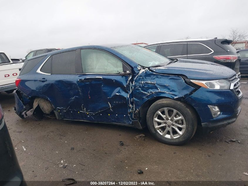 2021 CHEVROLET EQUINOX LT - 3GNAXUEVXML328540