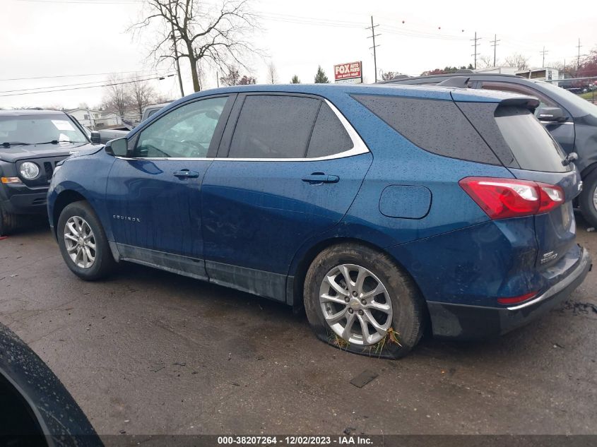 2021 CHEVROLET EQUINOX LT - 3GNAXUEVXML328540