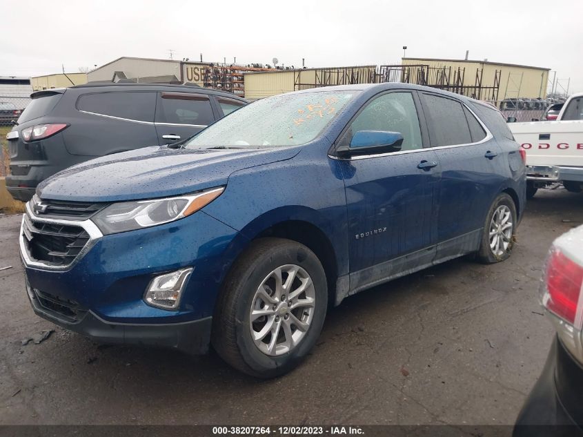 2021 CHEVROLET EQUINOX LT - 3GNAXUEVXML328540