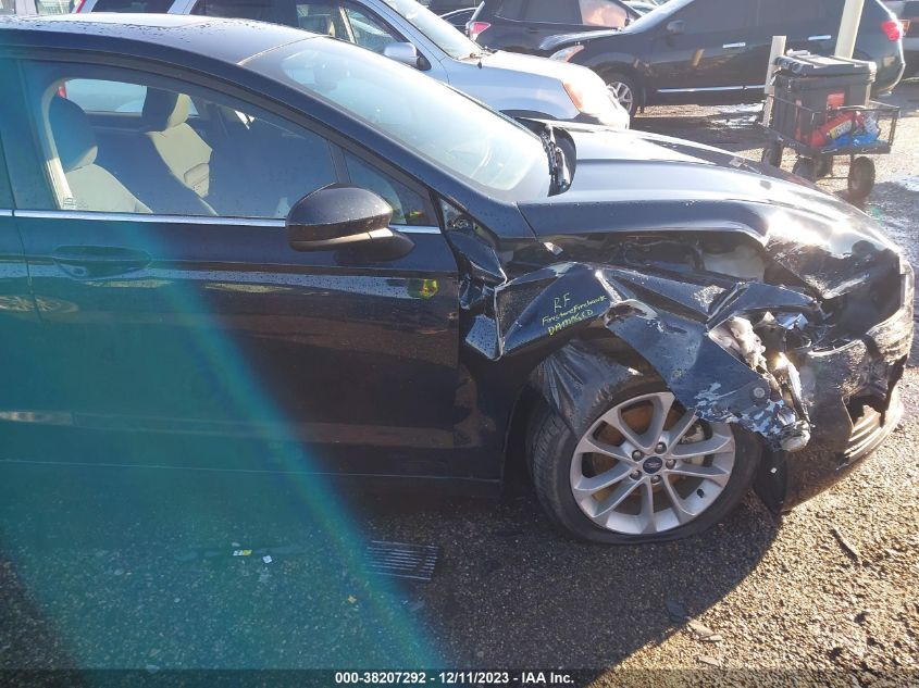 2020 FORD FUSION SE - 3FA6P0LUXLR185401