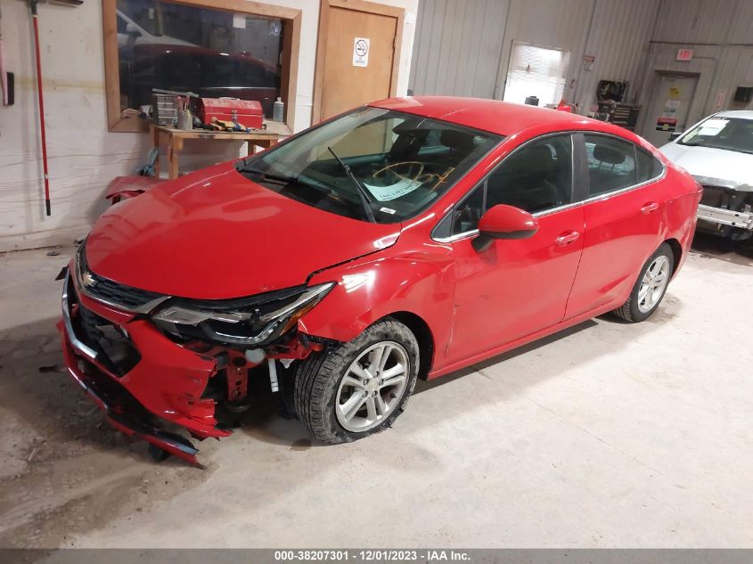 2017 CHEVROLET CRUZE LT - 1G1BE5SM0H7103342