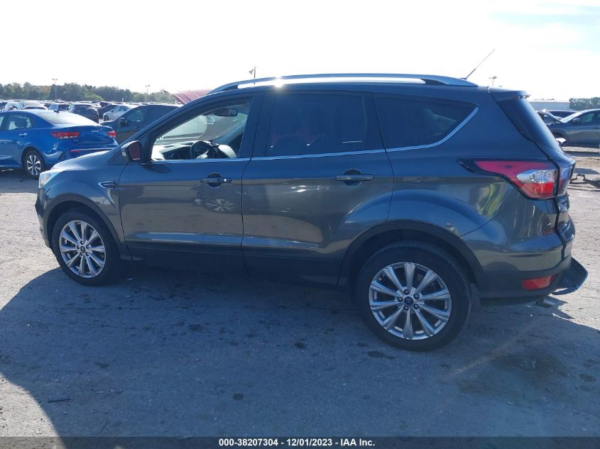 2017 FORD ESCAPE TITANIUM - 1FMCU0J95HUD04830