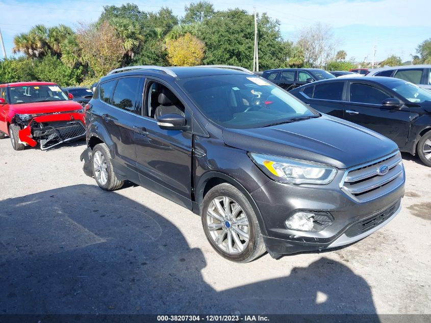 2017 FORD ESCAPE TITANIUM - 1FMCU0J95HUD04830