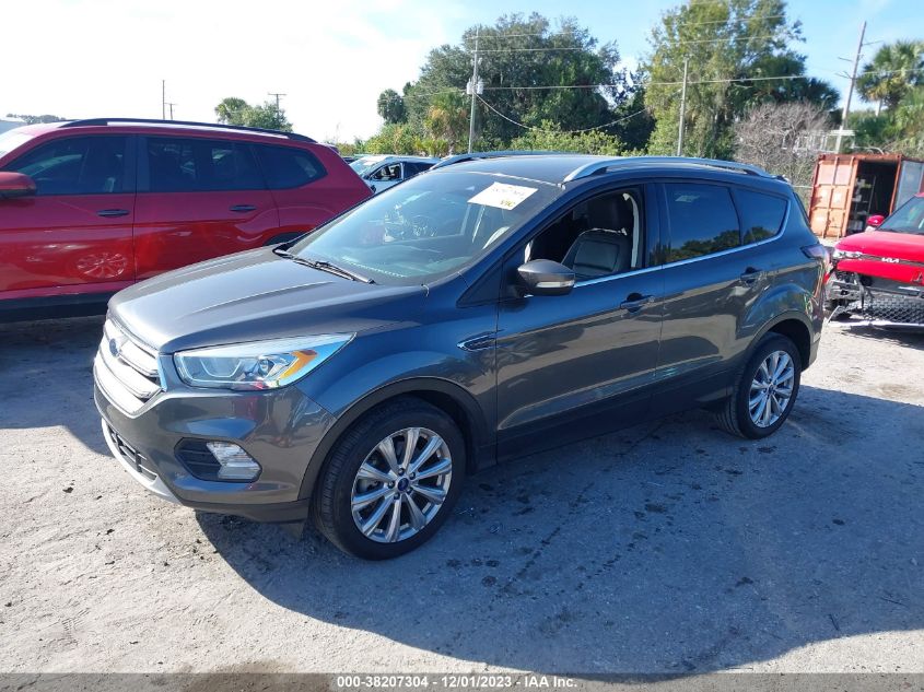 2017 FORD ESCAPE TITANIUM - 1FMCU0J95HUD04830