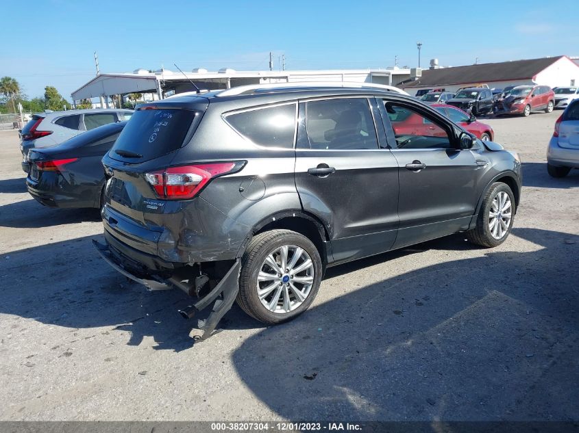 2017 FORD ESCAPE TITANIUM - 1FMCU0J95HUD04830