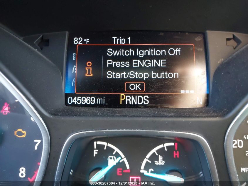 2017 FORD ESCAPE TITANIUM - 1FMCU0J95HUD04830