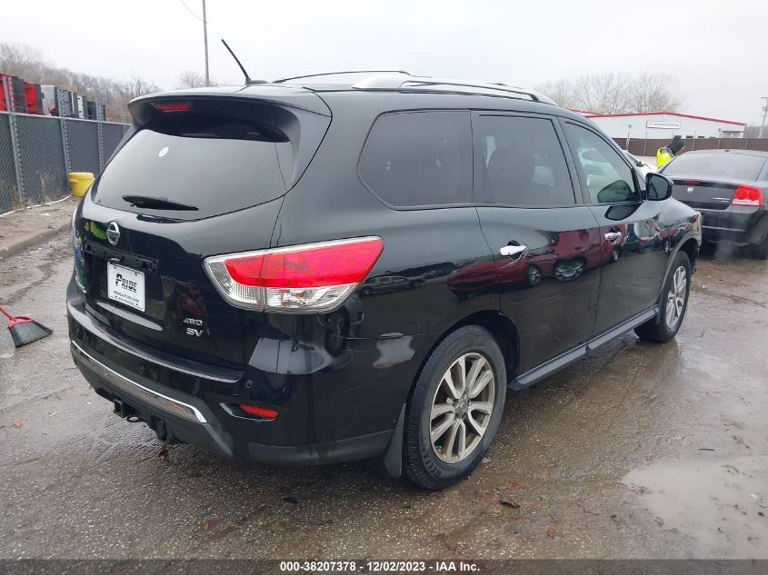 2013 NISSAN PATHFINDER SV - 5N1AR2MM7DC606947
