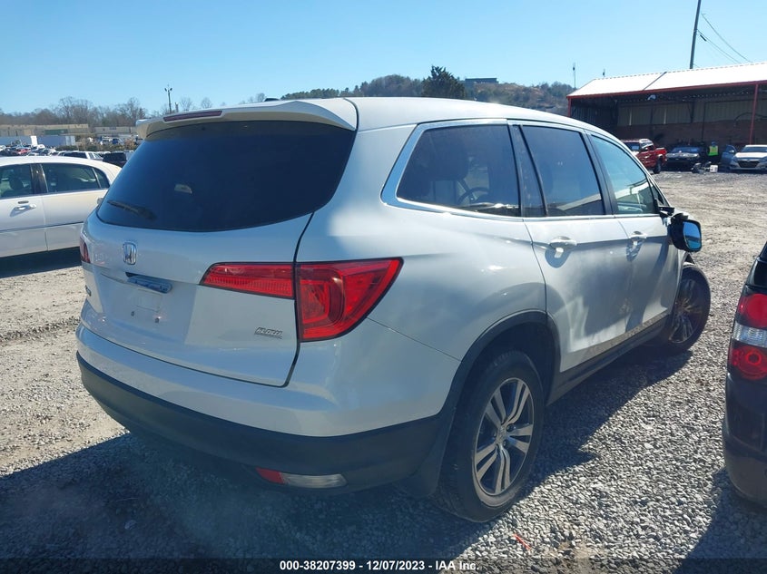 VIN 5FNYF5H34JB017576 2018 HONDA PILOT EX