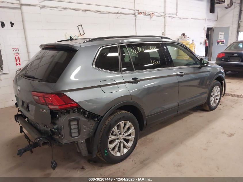 2019 VOLKSWAGEN TIGUAN 2.0T SE/2.0T SEL - 3VV2B7AX9KM049903
