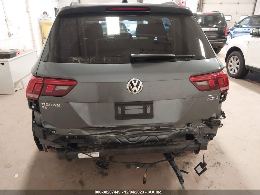 2019 VOLKSWAGEN TIGUAN 2.0T SE/2.0T SEL - 3VV2B7AX9KM049903