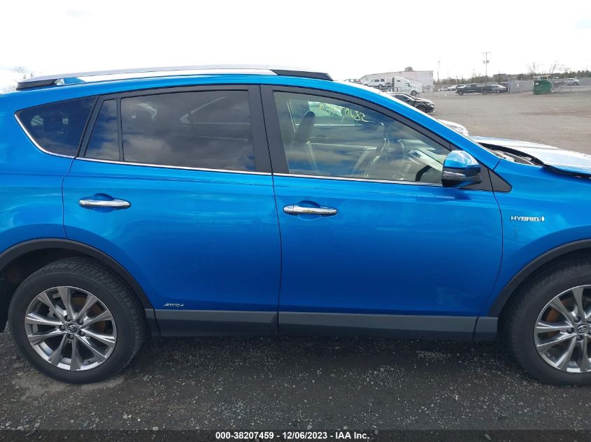 2016 TOYOTA RAV4 HYBRID LIMITED JTMDJREV8GD033550