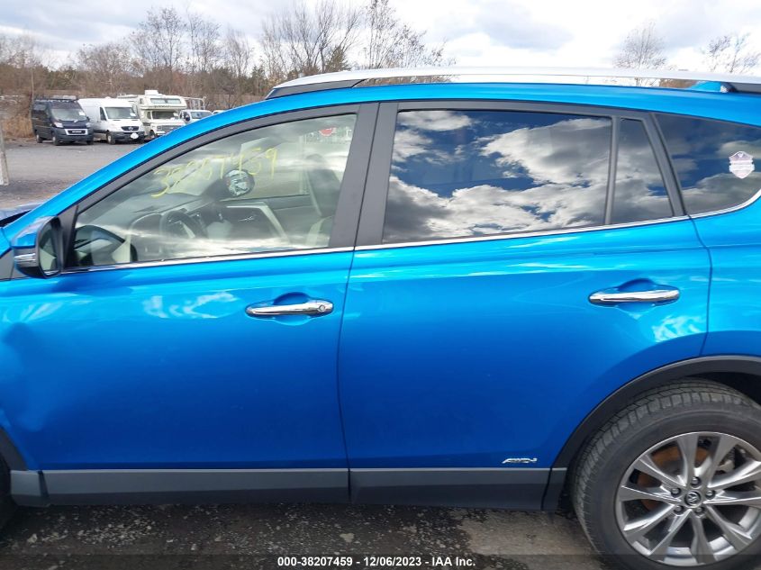 2016 TOYOTA RAV4 HYBRID LIMITED JTMDJREV8GD033550