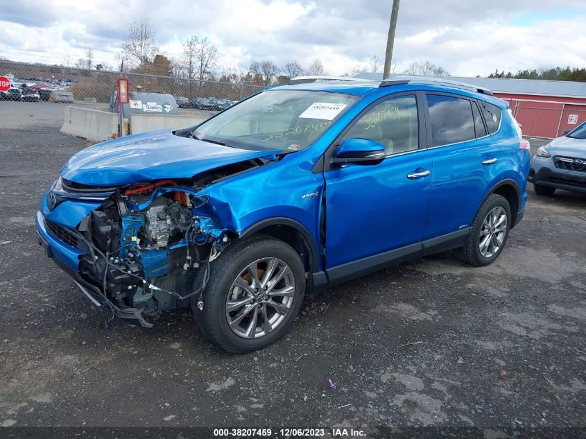 2016 TOYOTA RAV4 HYBRID LIMITED JTMDJREV8GD033550