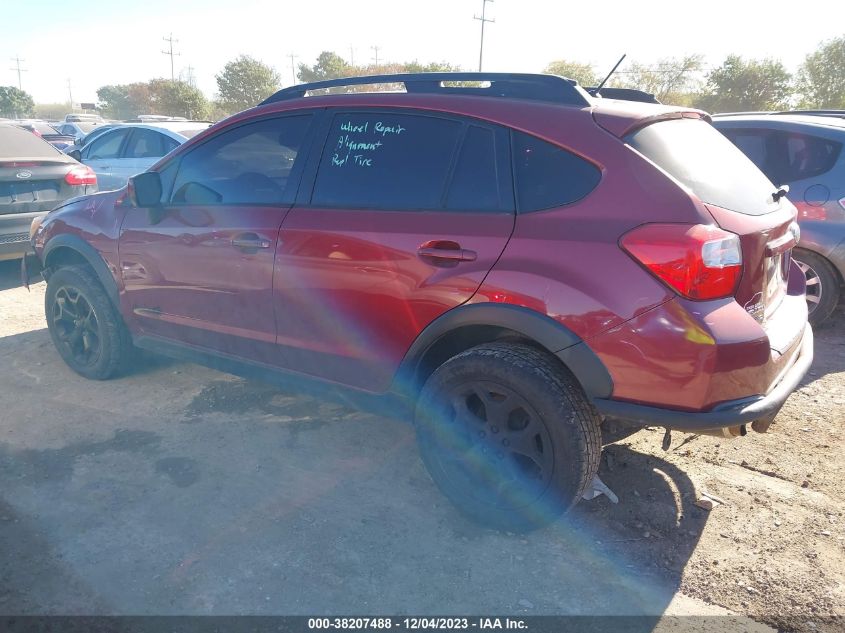 2014 SUBARU XV CROSSTREK 2.0 LIMITED - JF2GPAGC0E8308487