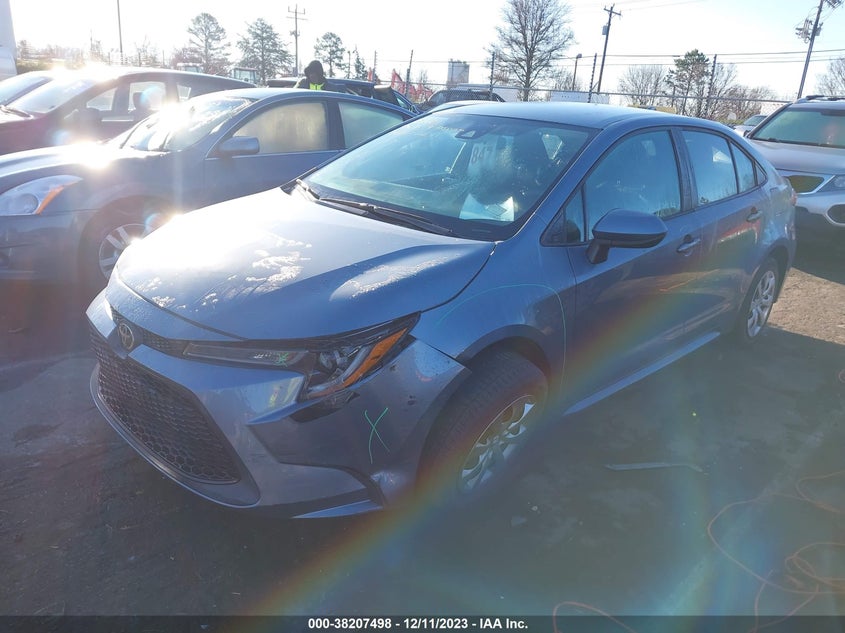 VIN 5YFEPRAE8LP093621 2020 TOYOTA COROLLA LE