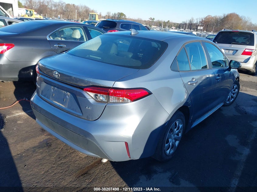 VIN 5YFEPRAE8LP093621 2020 TOYOTA COROLLA LE