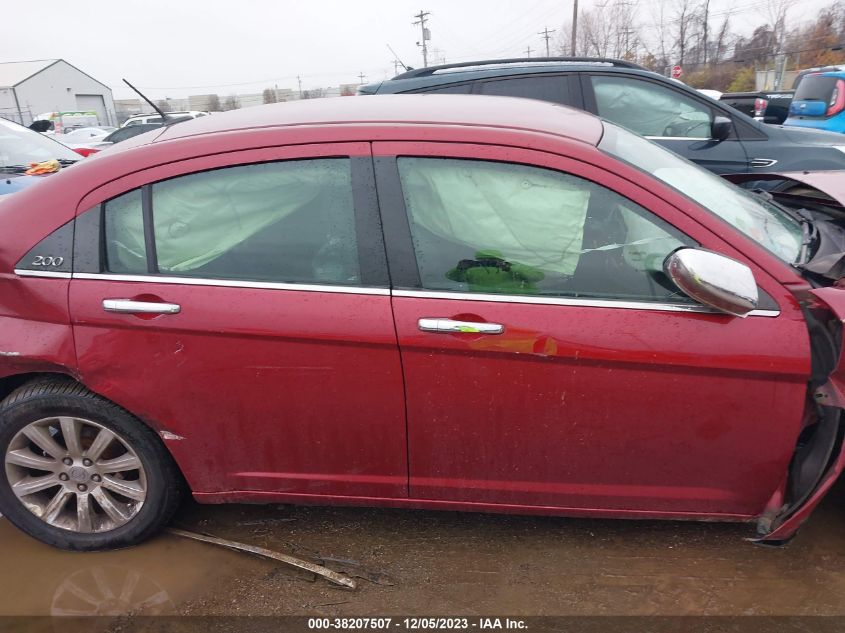 2014 CHRYSLER 200 LIMITED - 1C3CCBCG1EN192276