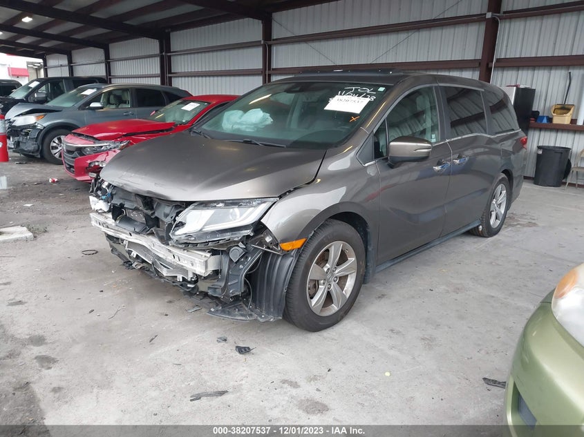 VIN 5FNRL6H74KB062928 2019 HONDA ODYSSEY EXL