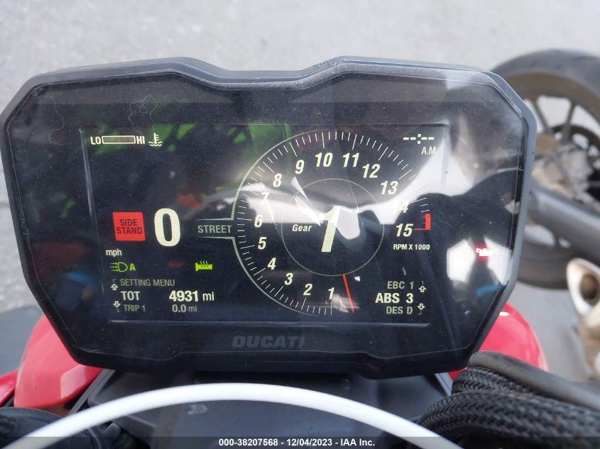 2021 DUCATI STREETFIGHTER V4/V4S ZDMFAKNW1MB002693