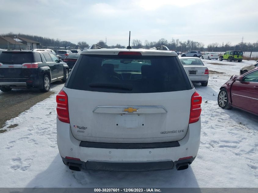 2016 CHEVROLET EQUINOX LTZ - 2GNFLGE32G6222187