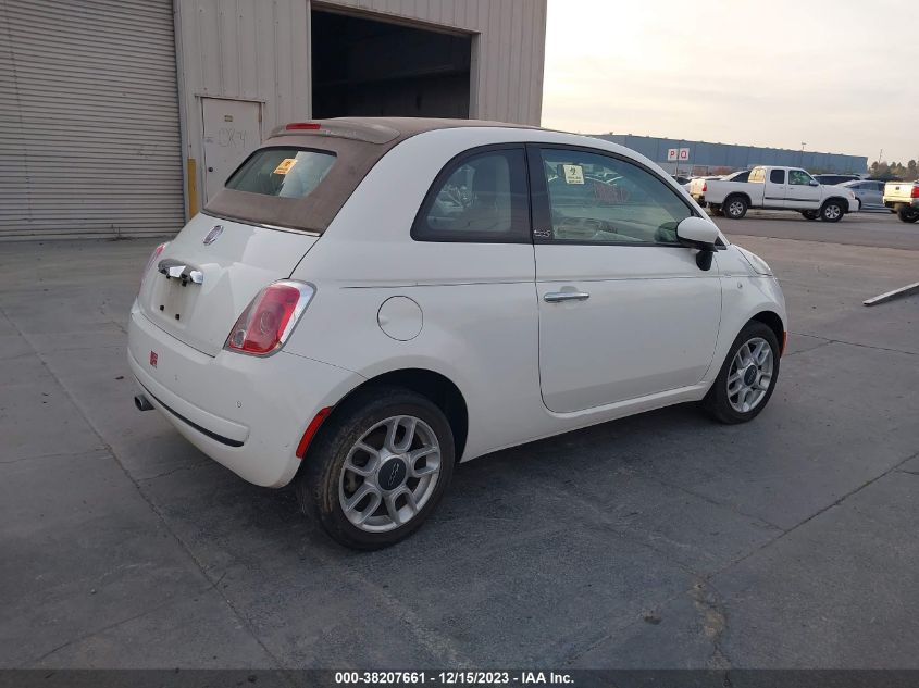 2013 FIAT 500C POP 3C3CFFDR3DT514106