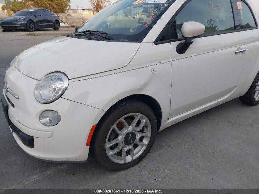 2013 FIAT 500C POP 3C3CFFDR3DT514106