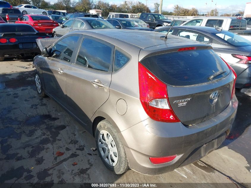 2013 HYUNDAI ACCENT GS - KMHCT5AE6DU130385