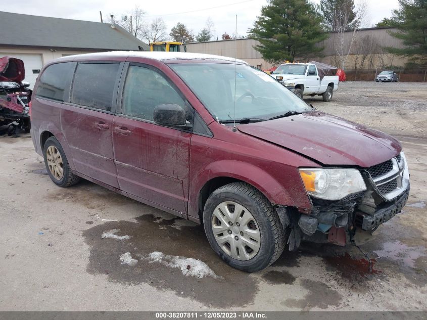 2017 DODGE GRAND CARAVAN SE - 2C4RDGBG6HR646465