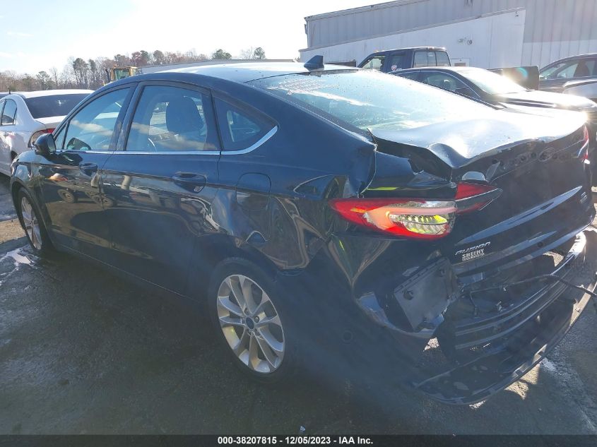 2020 FORD FUSION HYBRID SE - 3FA6P0LU5LR105163