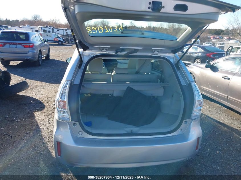 JTDZN3EU4C3053289 | 2012 TOYOTA PRIUS V