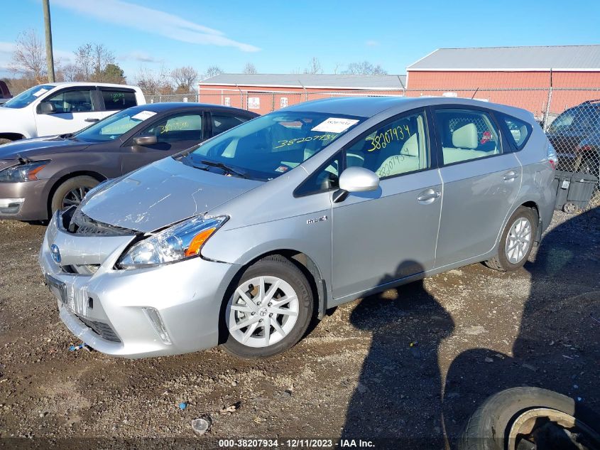 JTDZN3EU4C3053289 | 2012 TOYOTA PRIUS V