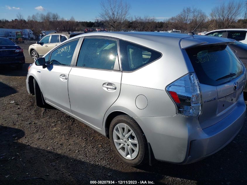 JTDZN3EU4C3053289 | 2012 TOYOTA PRIUS V