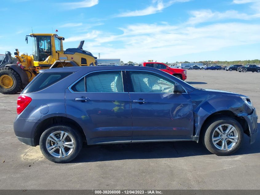 2013 CHEVROLET EQUINOX LS - 2GNALBEK8D6381196