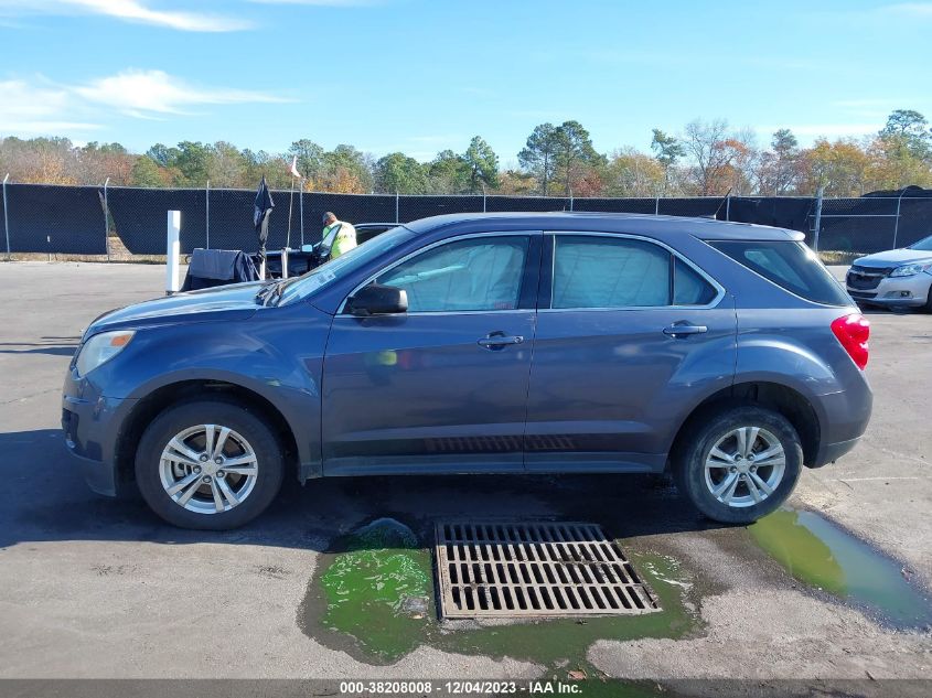 2013 CHEVROLET EQUINOX LS - 2GNALBEK8D6381196