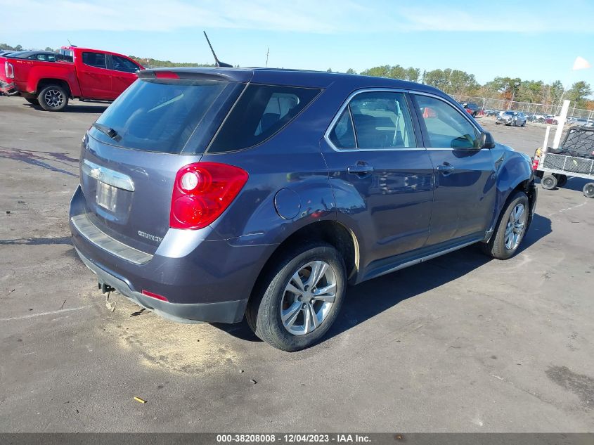 2013 CHEVROLET EQUINOX LS - 2GNALBEK8D6381196