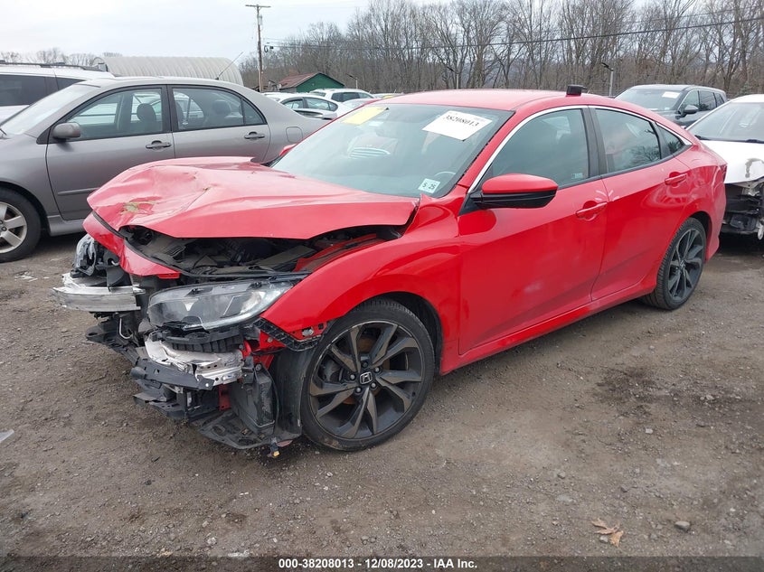 VIN 2HGFC2F83LH549963 2020 HONDA CIVIC SPORT
