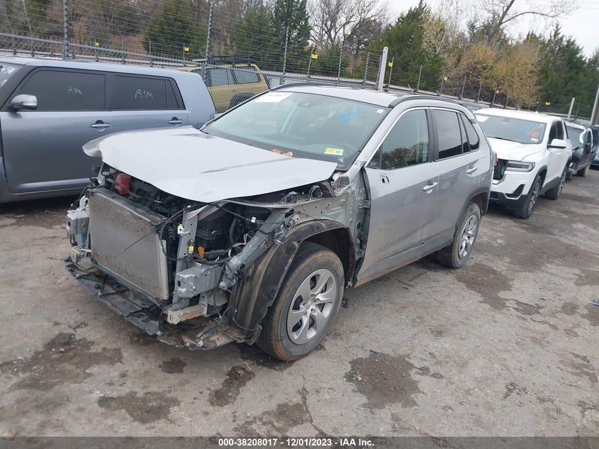 VIN 2T3H1RFV6MC137664 2021 TOYOTA RAV4 LE