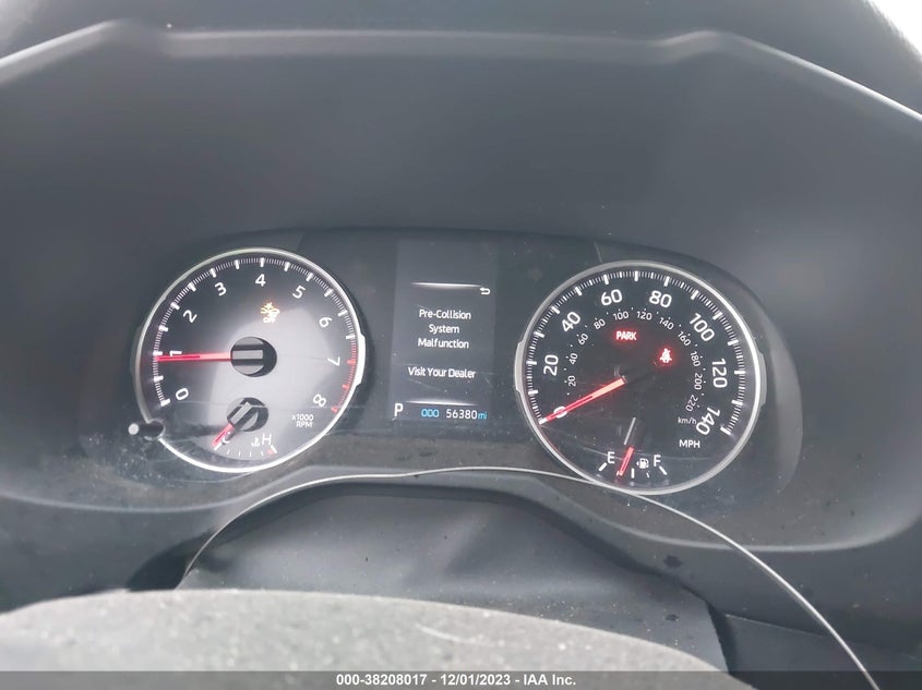VIN 2T3H1RFV6MC137664 2021 TOYOTA RAV4 LE