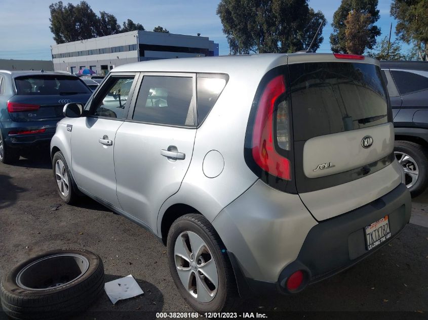 2015 KIA SOUL - KNDJN2A24F7787200