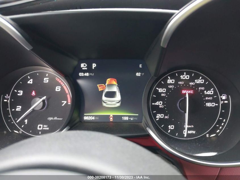 2017 ALFA ROMEO GIULIA TI RWD - ZARFAECN8H7541527