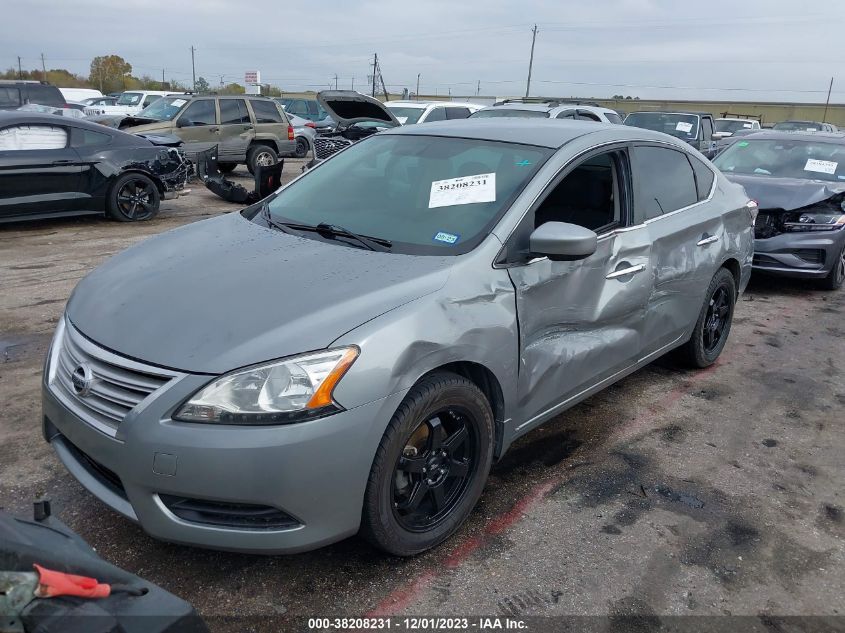 2014 NISSAN SENTRA S/SV/SR/SL - 3N1AB7AP1EY284287