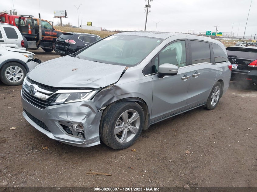 VIN 5FNRL6H73KB090316 2019 HONDA ODYSSEY EXL