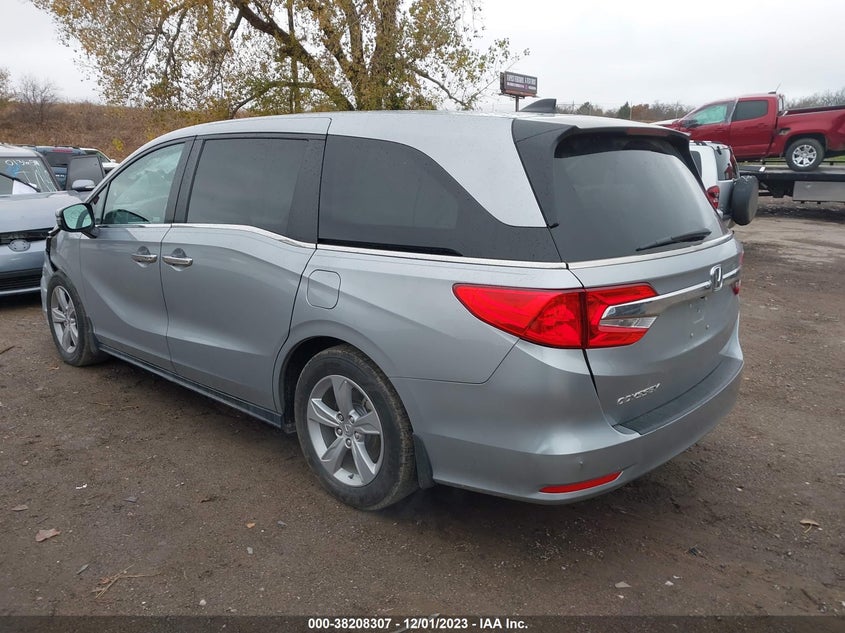 VIN 5FNRL6H73KB090316 2019 HONDA ODYSSEY EXL
