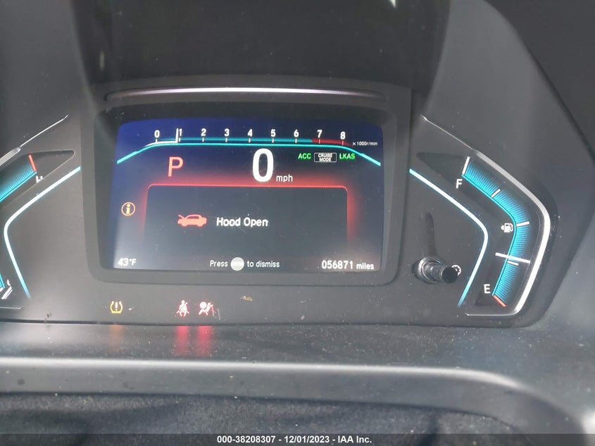 VIN 5FNRL6H73KB090316 2019 HONDA ODYSSEY EXL