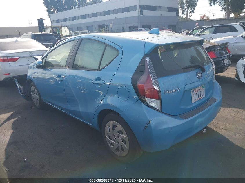 2016 TOYOTA PRIUS C ONE - JTDKDTB39G1589382