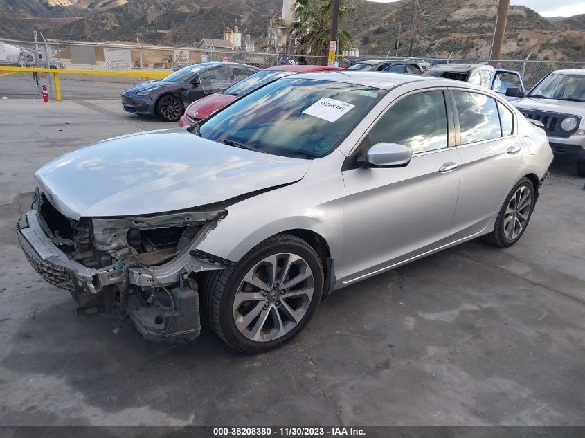 2014 HONDA ACCORD SPORT - 1HGCR2F52EA211611