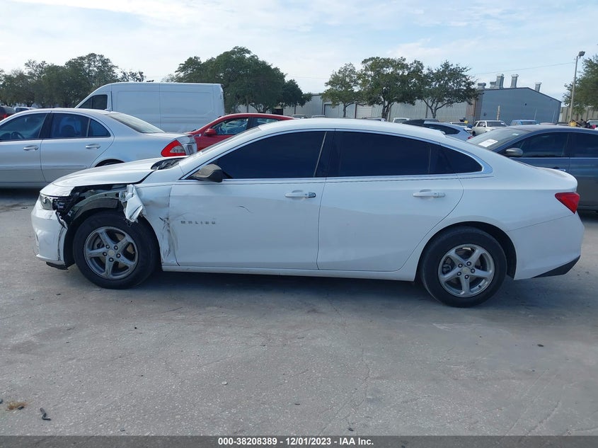 VIN 1G1ZB5ST4JF140923 2018 CHEVROLET MALIBU LS