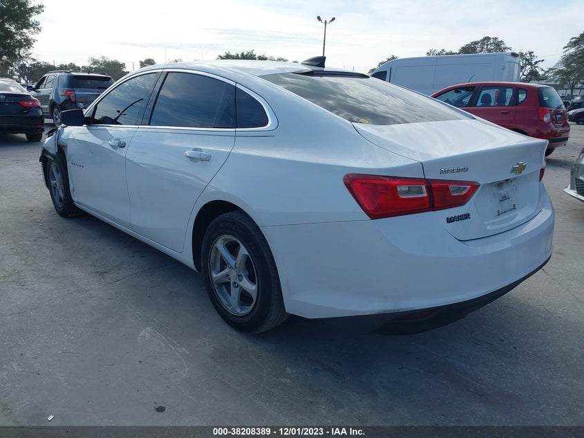 VIN 1G1ZB5ST4JF140923 2018 CHEVROLET MALIBU LS