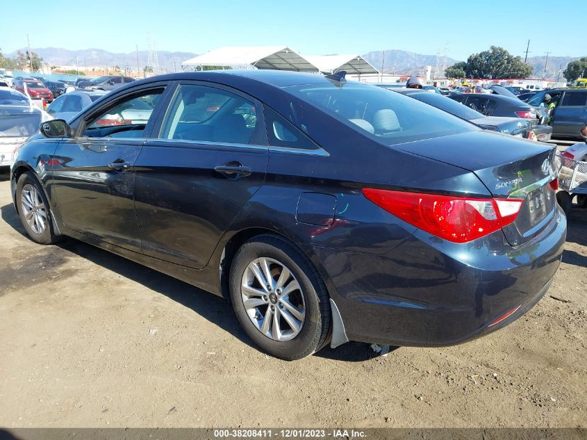 2013 HYUNDAI SONATA GLS - 5NPEB4AC7DH796402