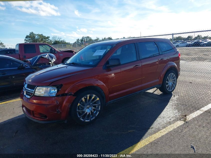 2013 DODGE JOURNEY SE - 3C4PDCAB7DT555900